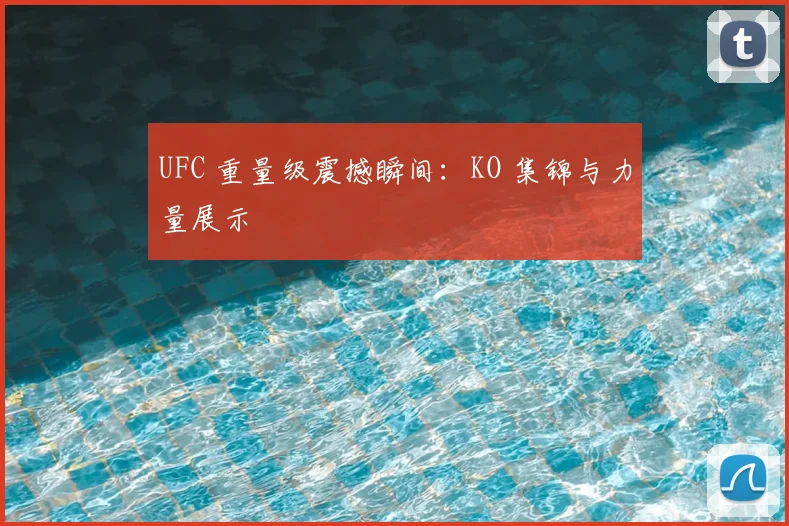 UFC 重量级震撼瞬间:KO 集锦与力量展示